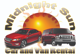 Midnight Sun Car & Van Rental logo