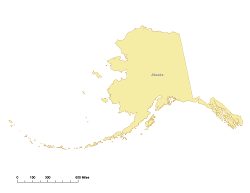 Alaska State Map